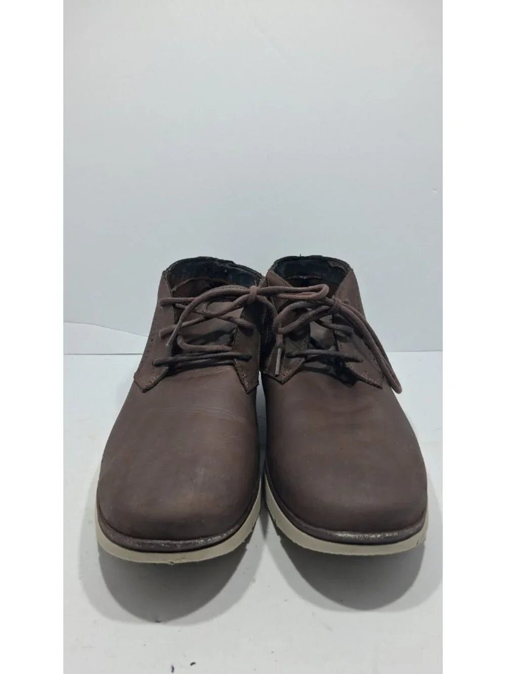 Timberland Chukka Boot; Brown Leathermen  Size US11 Leather Boots A1TO3 Y